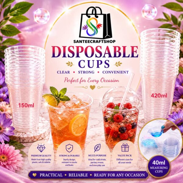 DISPOSABLE CUPS