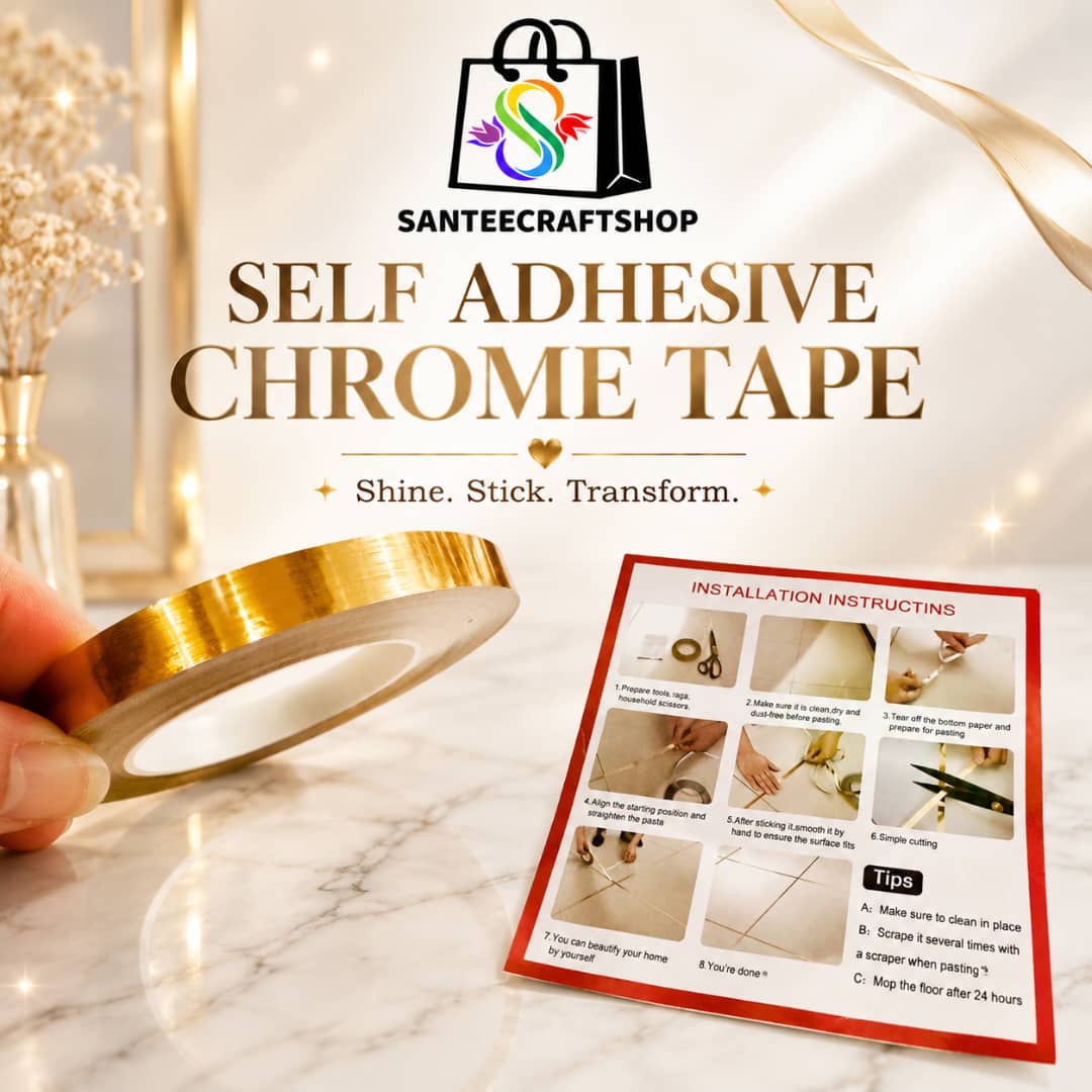 SELF ADHESIVE CHROME TAPE