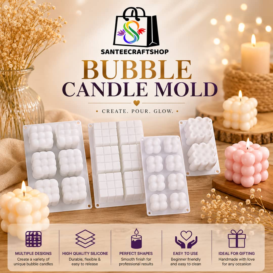 BUBBLE CANDLE MOLD