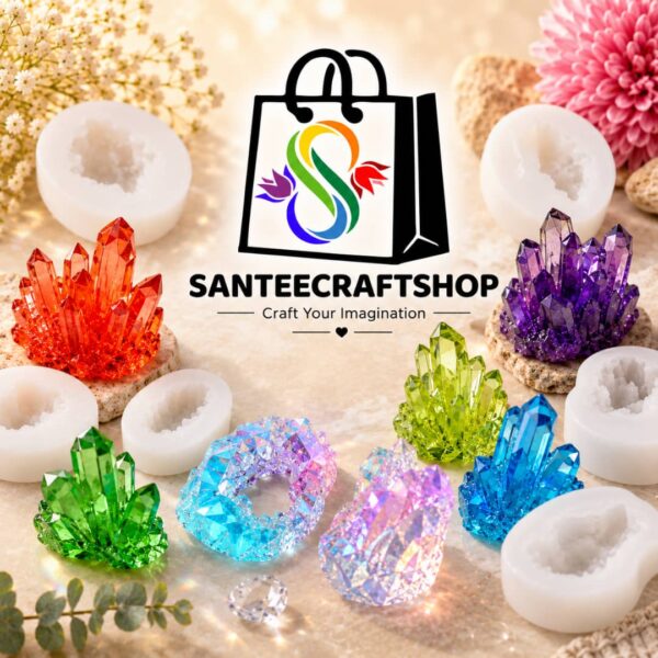 CRYSTAL CLUSTER MOLDS